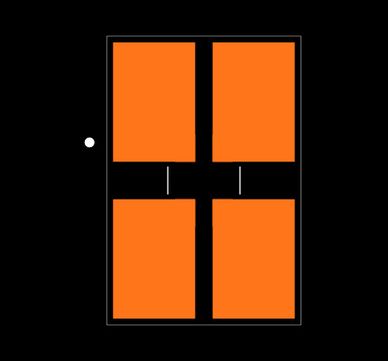 SFH 4258S Footprint