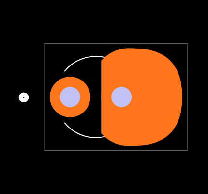 SFH 4350-AWBW Footprint