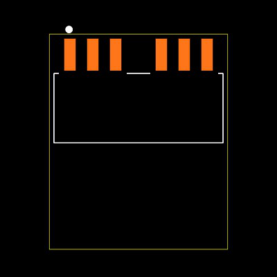 A25002-006 Footprint