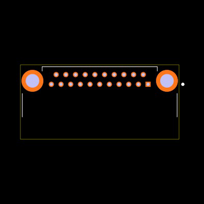 A50017-021 Footprint