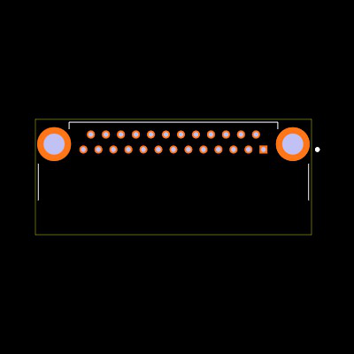 A50017-025 Footprint