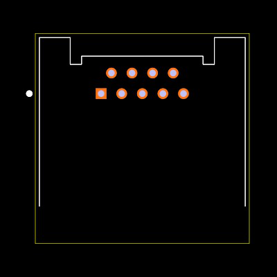 A50018-109 Footprint