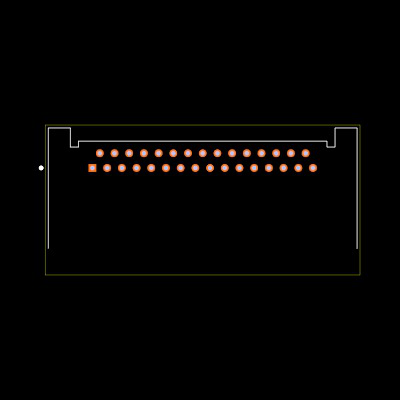 A50018-131 Footprint