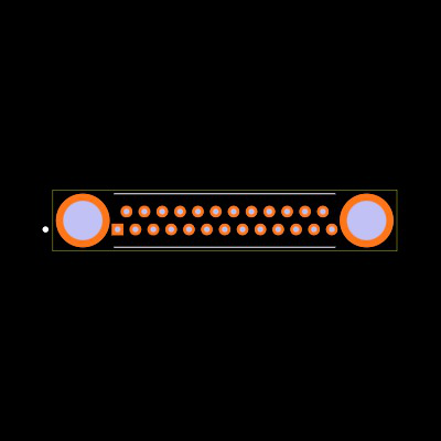 A50019-025 Footprint