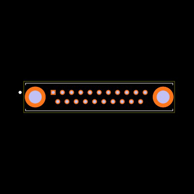 A50020-021 Footprint
