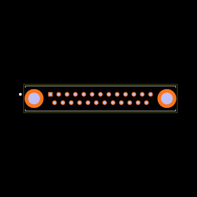 A50020-025 Footprint