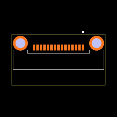 A54100-015 Footprint