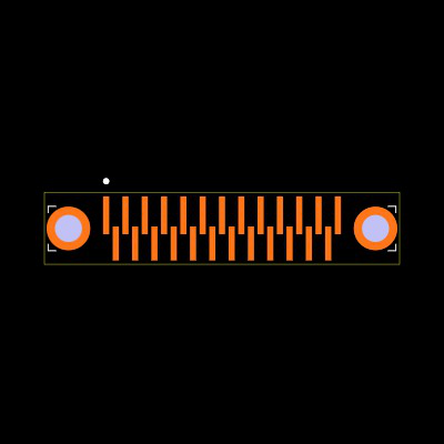 A55200-025 Footprint
