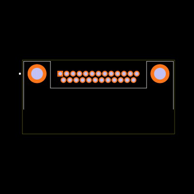 A98055-025 Footprint