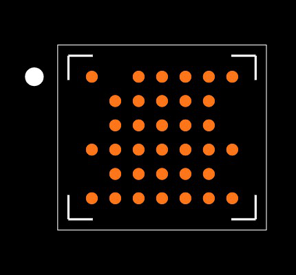 OVM7251-RAIA Footprint