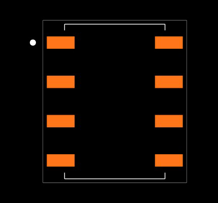 G6K-2F-RF-T DC6 Footprint