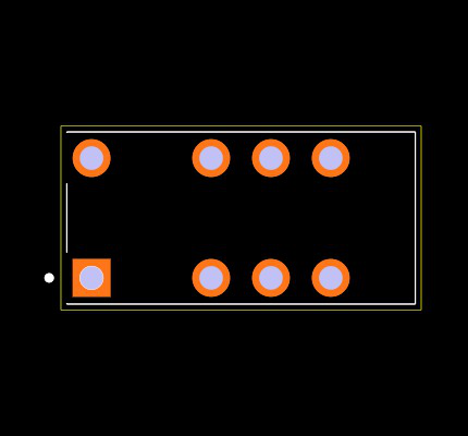 G6S-2 5VDC Footprint