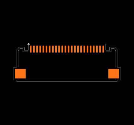 XF2M-2415-1A Footprint