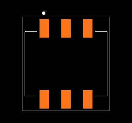 A6SN-3101-P Footprint