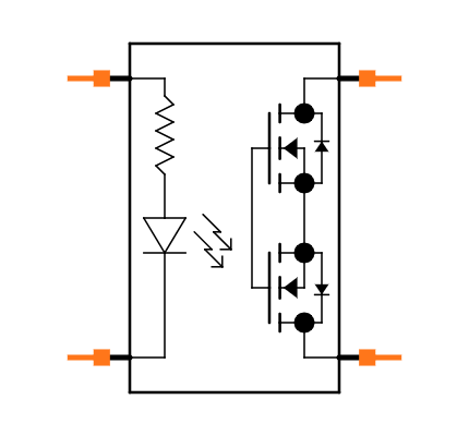 G3VM-51UV Symbol