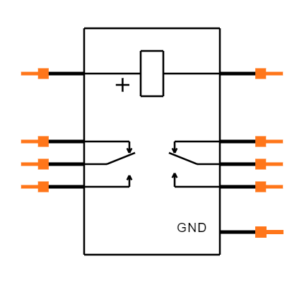 G6K-2F-RF-V DC12 Symbol