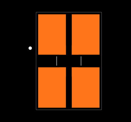 SFH 4259-U Footprint