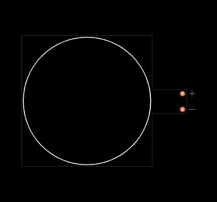 AB2040B-LW100-R Footprint