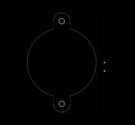 AI-4228-TF-LW140-7-R Footprint