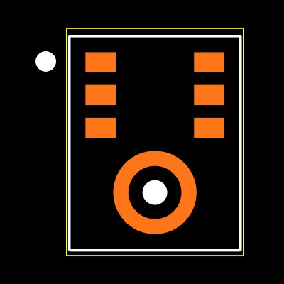 DMM-4026-B-I2S-R Footprint