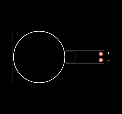 HD-EM1003-LW15-R Footprint