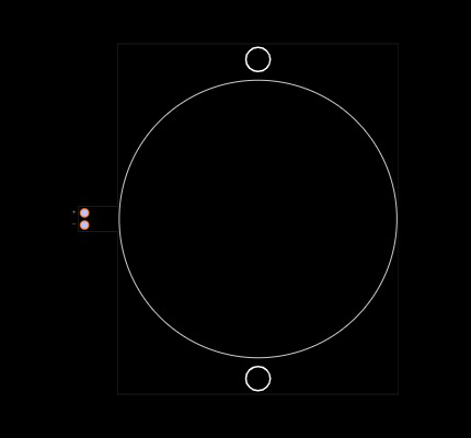 X-4032-TF-LW105-R Footprint