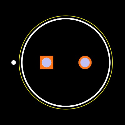 25SEPF180M+C3 Footprint