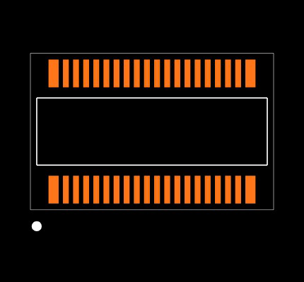 AXK840145WG Footprint