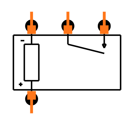 DK1A-12V-F Symbol
