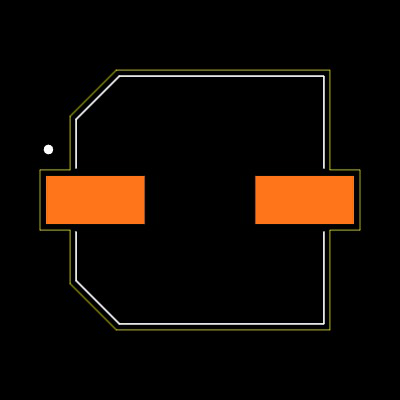 EEE1HA101AP Footprint