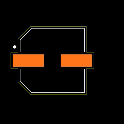 EEETG1H330UP Footprint