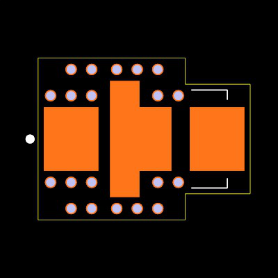 EEFLX0E331R4 Footprint