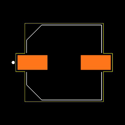 EEHZV1H151UP Footprint