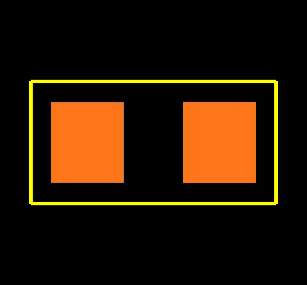 ERB-RE1R00V Footprint