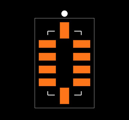 EXB-E10C750J Footprint