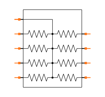 EXB-E10C750J Symbol