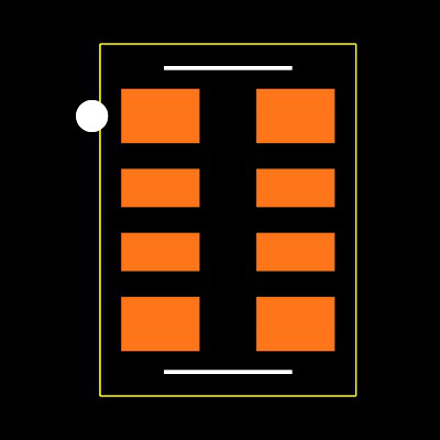 EXB38V105JV Footprint