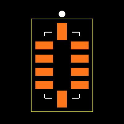 EXBE10C122J Footprint