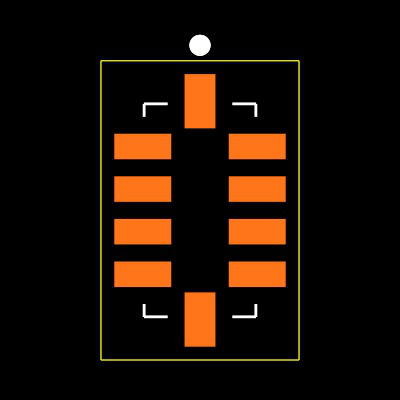 EXBE10C221J Footprint