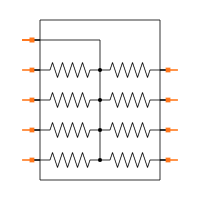 EXBE10C822J Symbol