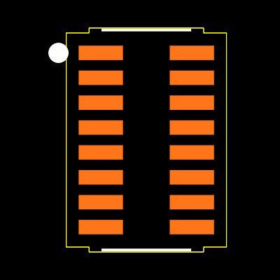 EXBQ16P104J Footprint