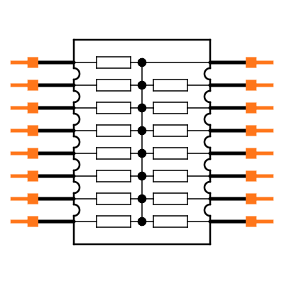 EXBQ16P153J Symbol