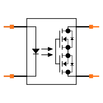 AQY212G2S Symbol