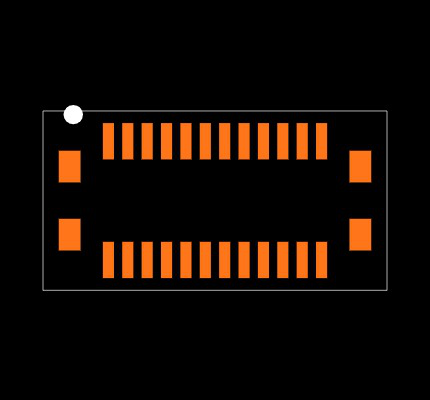 AXT624124 Footprint