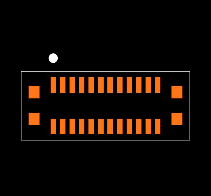 AXE624124A Footprint