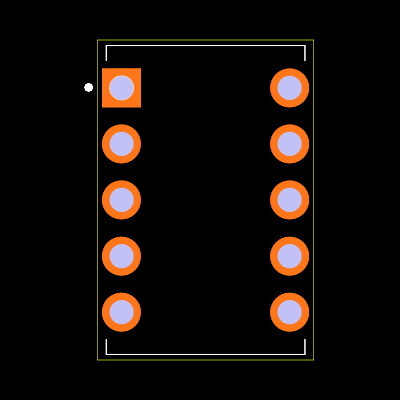 TQ2-9V Footprint