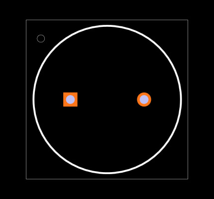 ECA-1AM222B Footprint