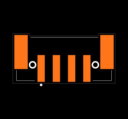 PTSM 0,5/ 2-HV-2,5-SMD WH R24 Footprint