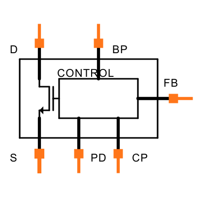 LNK6768V Symbol