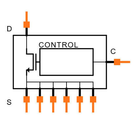 TOP221PN Symbol